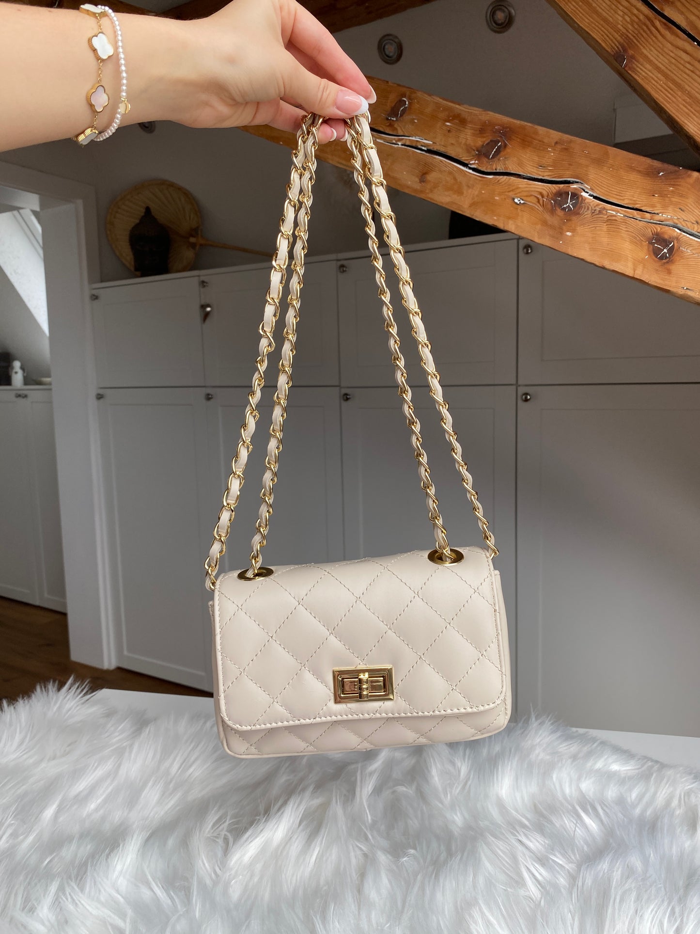 Glamorous bag - Creme