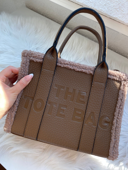 Teddy Tote bag - light brown