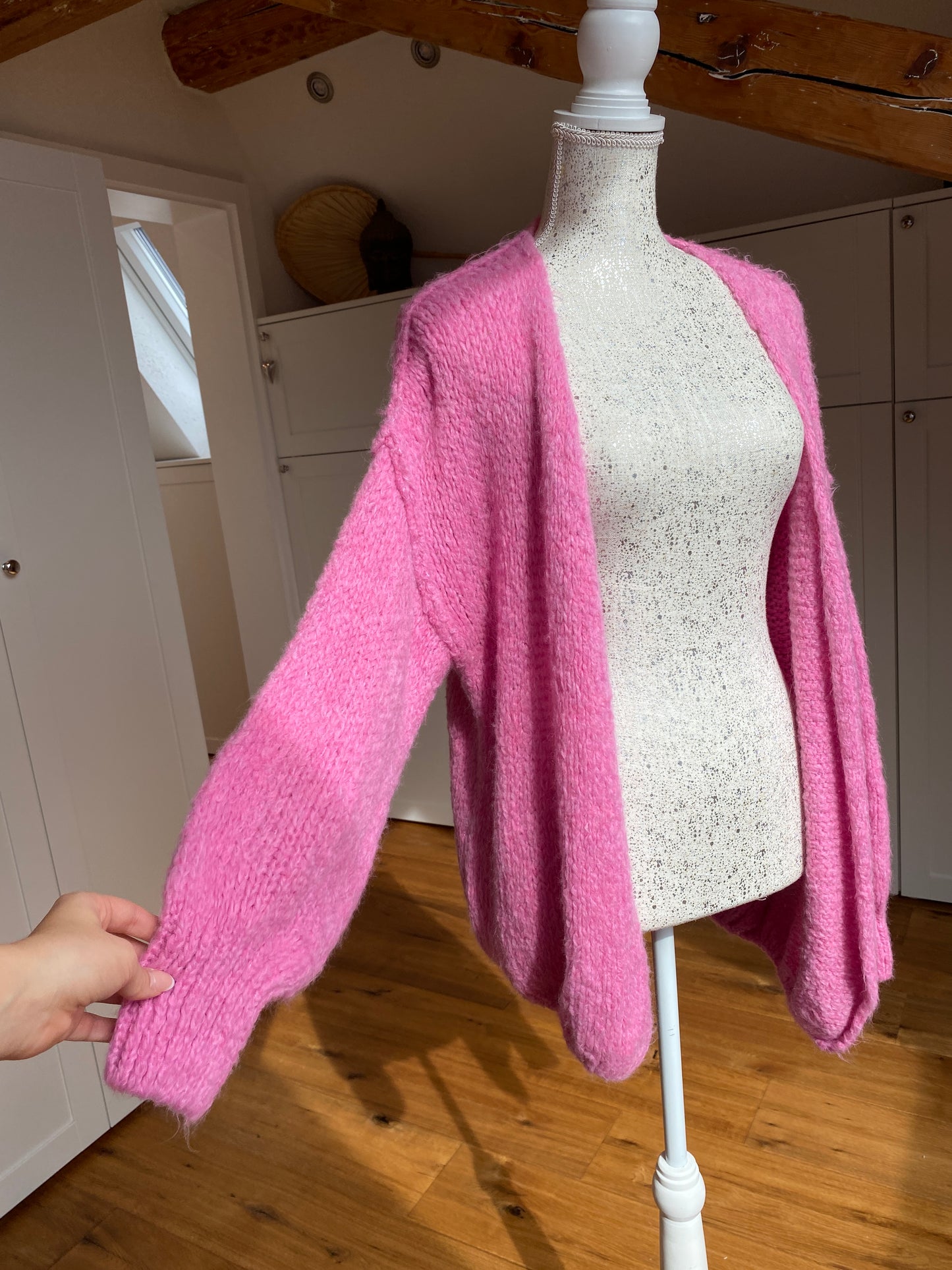 Maila Strickjacke - pink