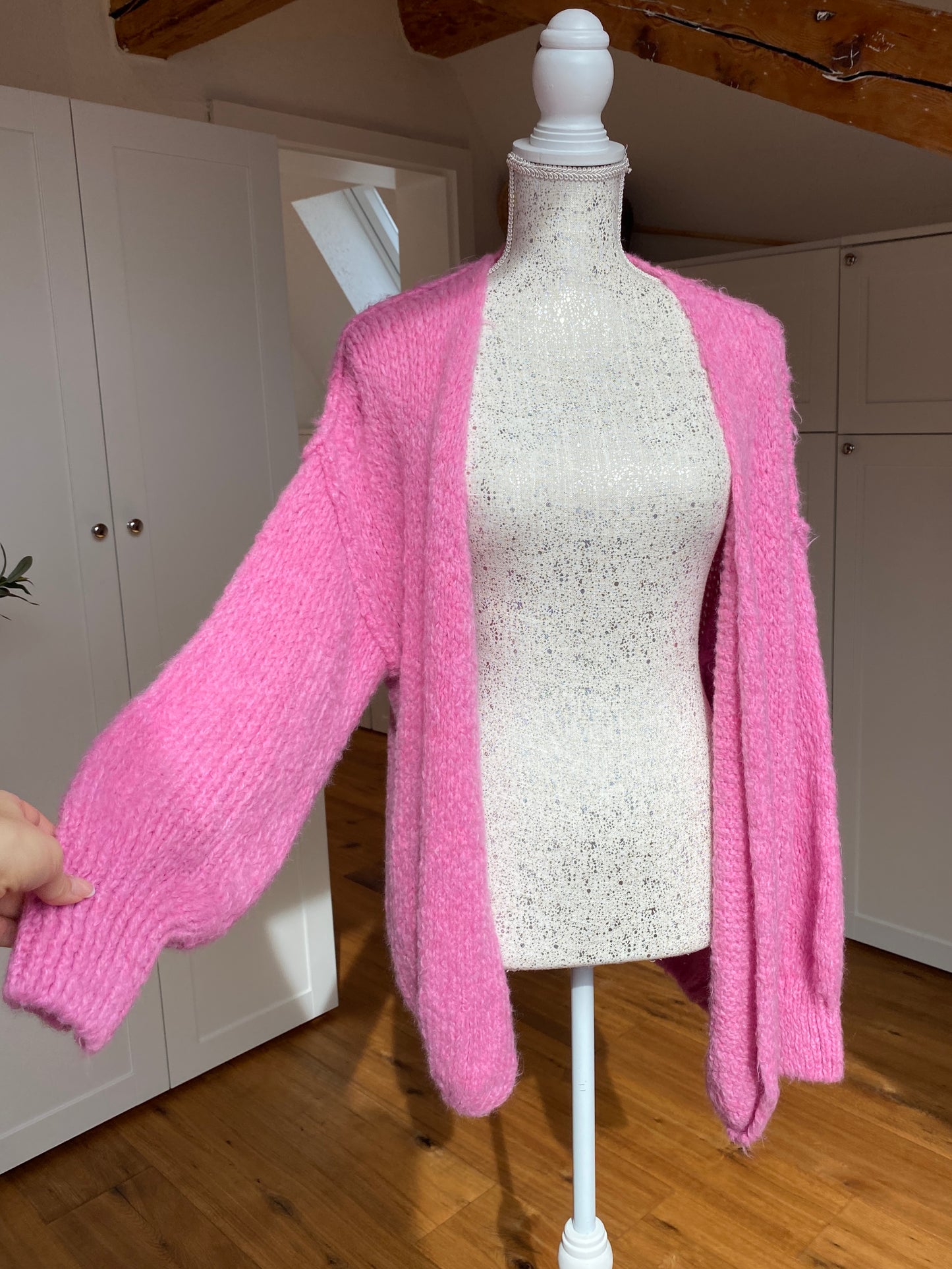 Maila Strickjacke - pink