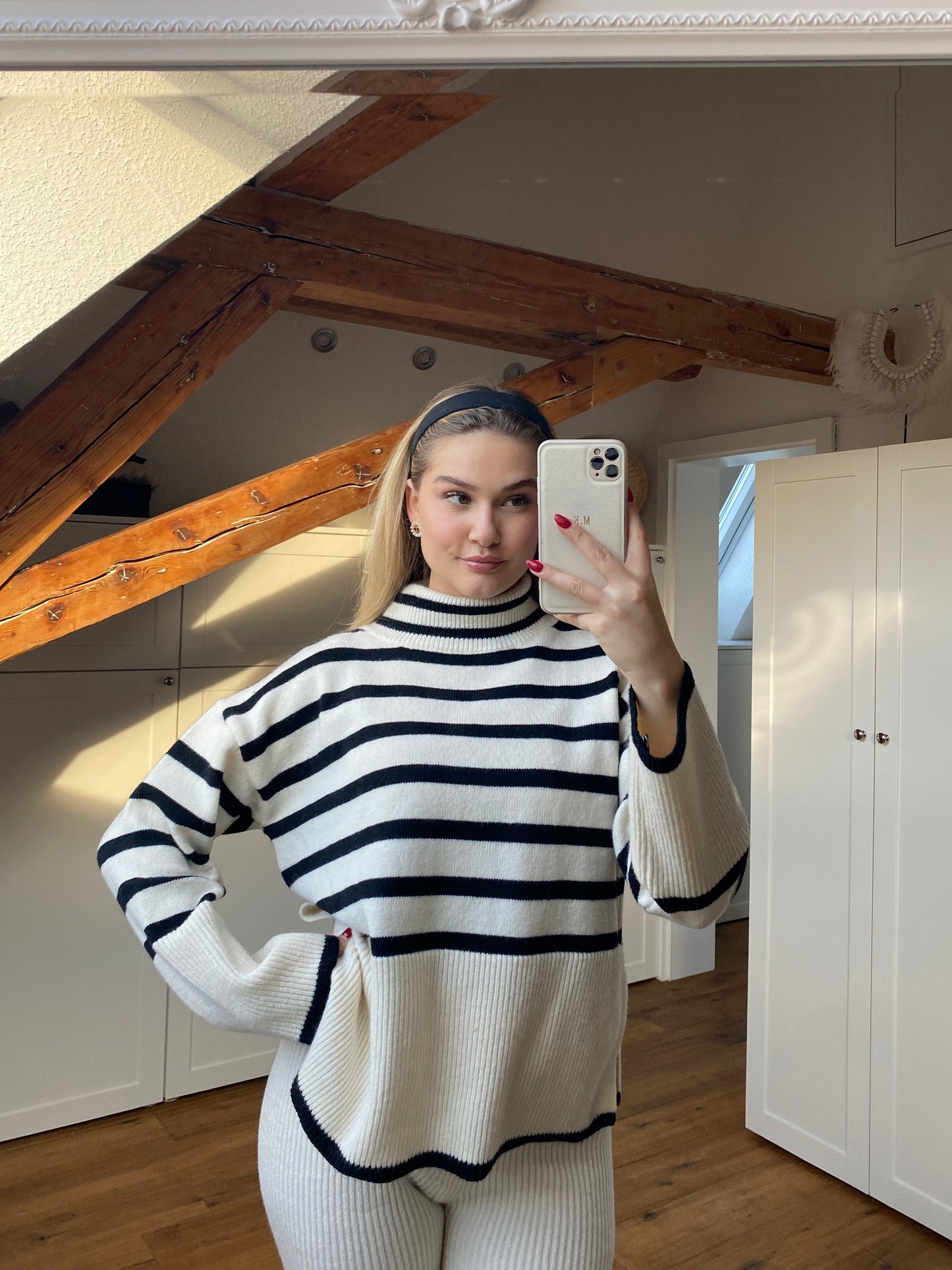 Streifen Pullover