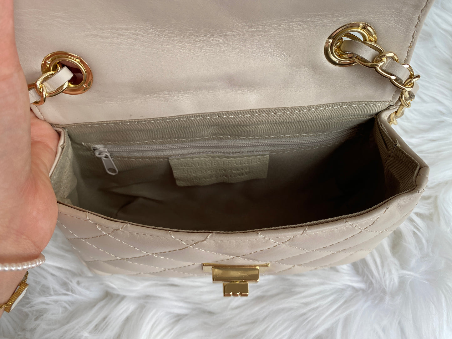 Glamorous bag - Creme